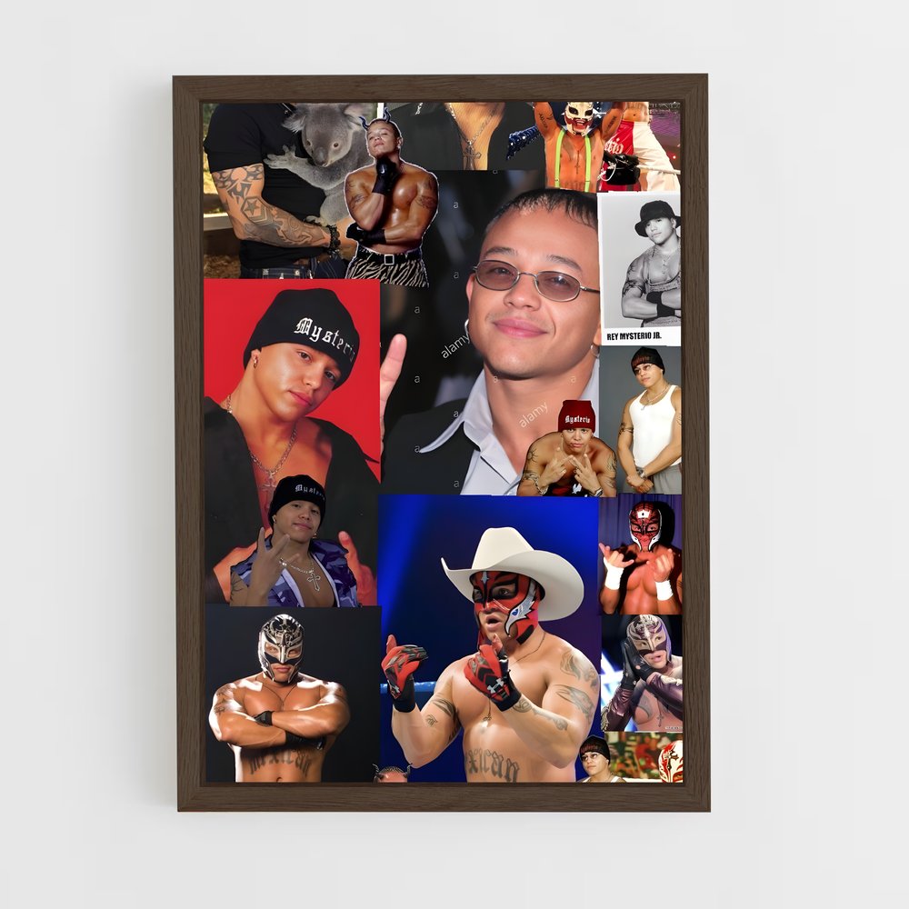 Poster Rey Mysterio en Action (vue 5)